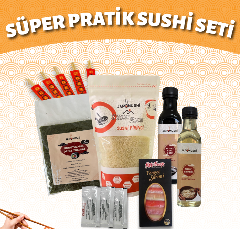 Süper Pratik Sushi Seti