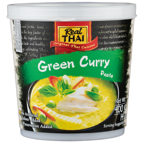 Real Thai Yeşil Köri Ezmesi 400 gr