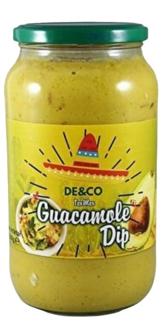 De&Co Avokado Guacamole Dip Sos 1 kg x6 (Ad: 350₺)