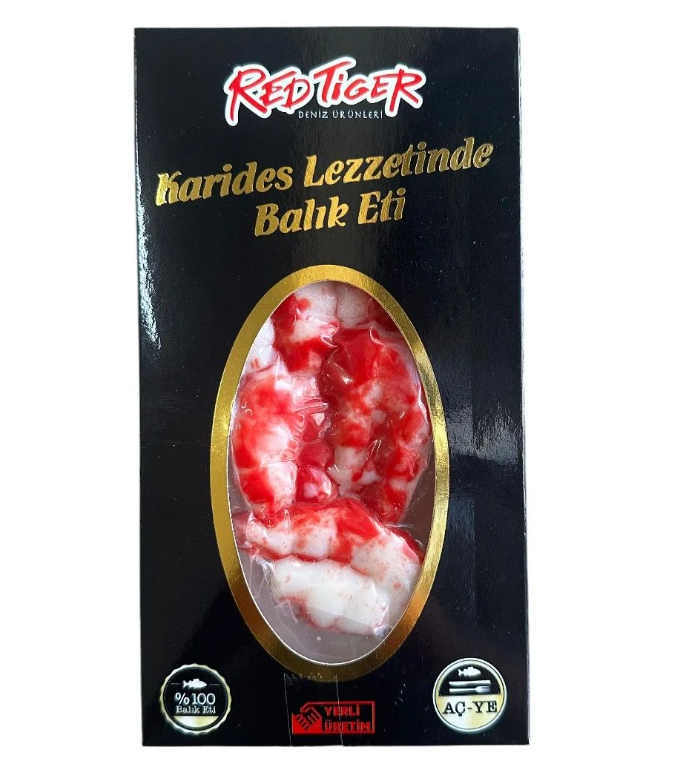 Red Tiger Karides Lezzetinde Balık Eti 60 Gr