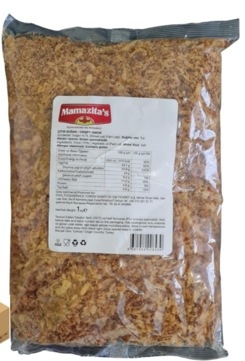 Mamazita’s Kıtır Soğan 1 KG x6 (Ad: 330₺) 1.980,00 ₺